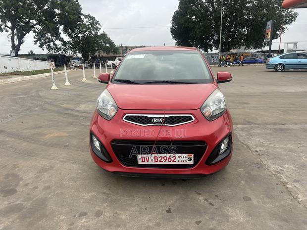 Kia Morning 2015 Red