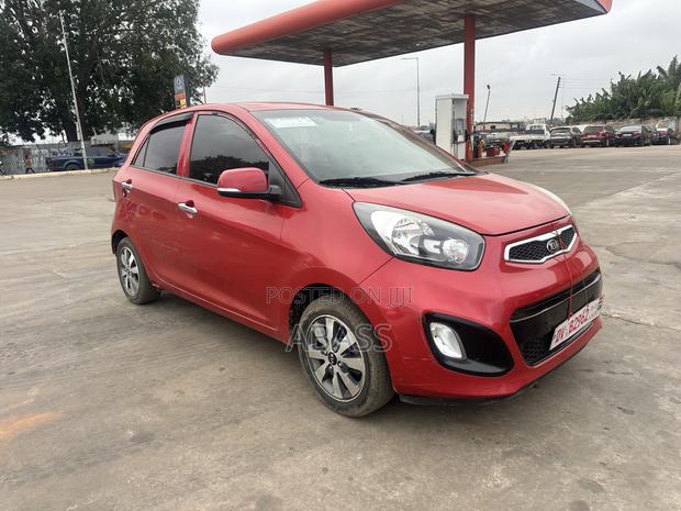 Kia Morning 2015 Red