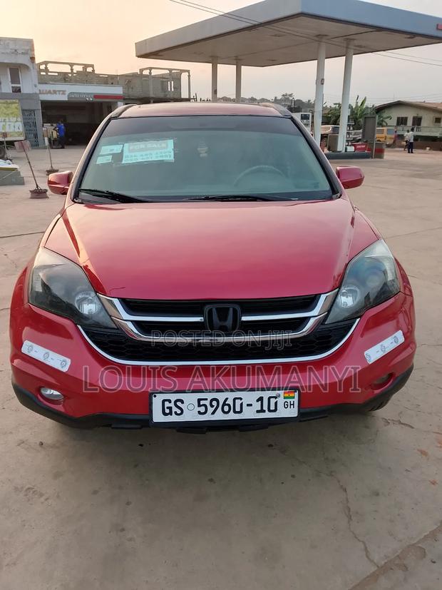 Honda CR-V LX 4dr SUV AWD (2.4L 4cyl 5A) 2010 Red