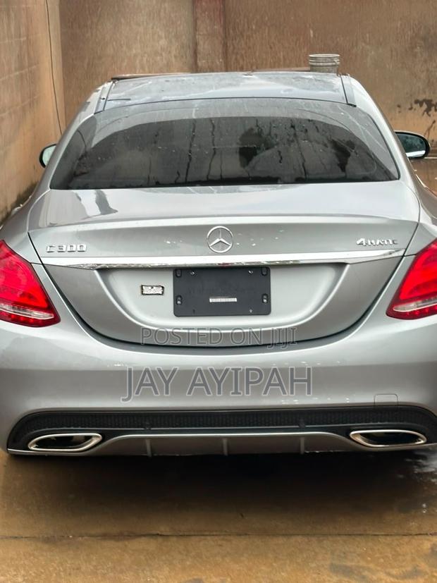 Mercedes-Benz C300 Luxury 4Matic Sedan AWD (2.0L 4cyl 7A) 2016 Silver