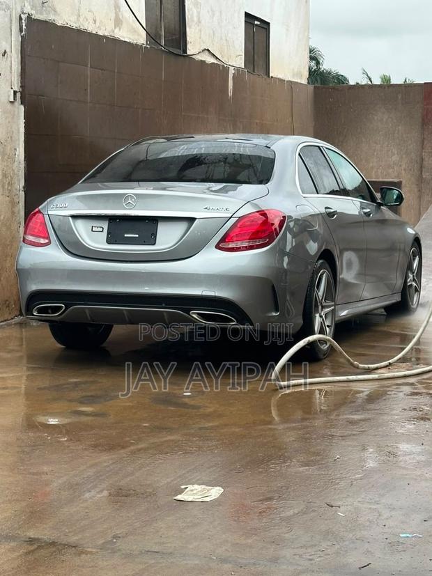 Mercedes-Benz C300 Luxury 4Matic Sedan AWD (2.0L 4cyl 7A) 2016 Silver