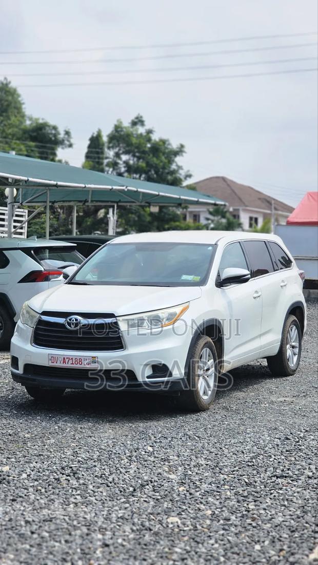 Toyota Highlander 2014 White