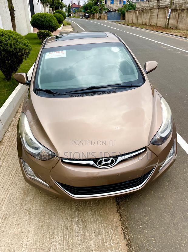 Hyundai Elantra Sport 4dr Sedan (2.0L 4cyl 6A) 2015 Brown