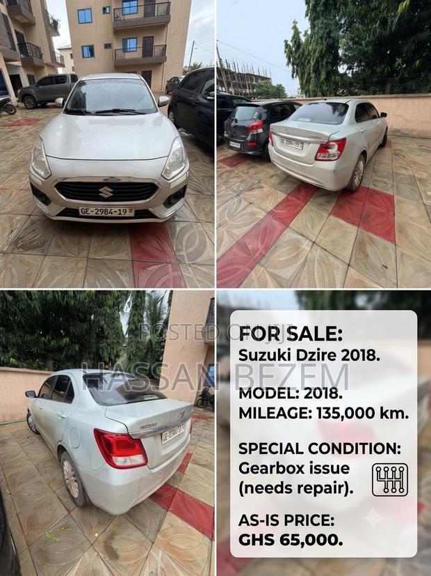 Suzuki Dzire 2018 Silver