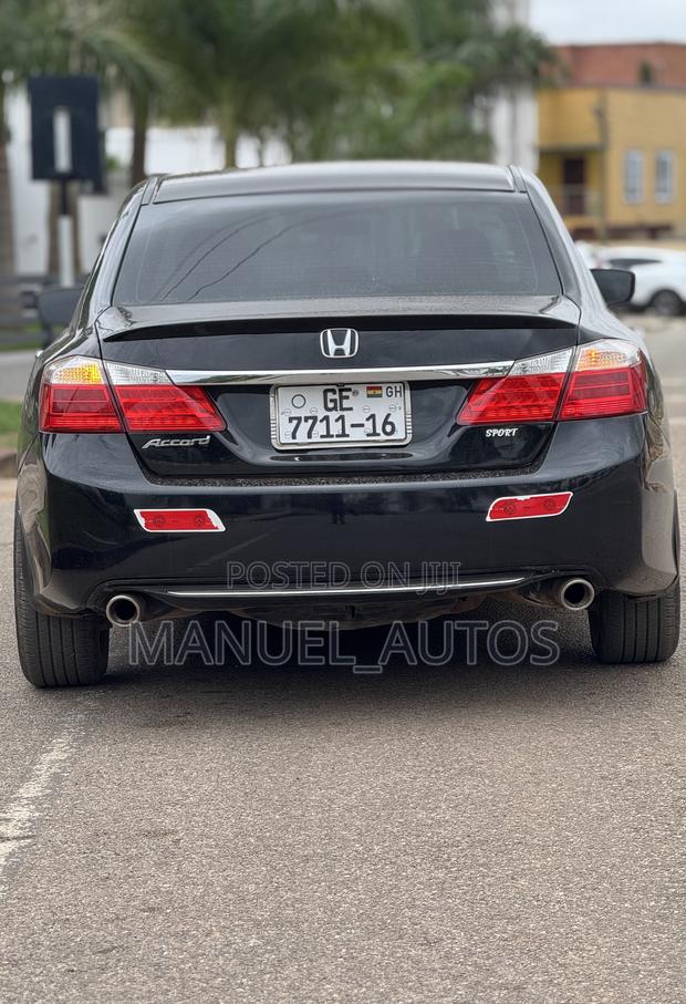 Honda Accord Sport 4dr Sedan (2.4L 4cyl 6M) 2015 Black