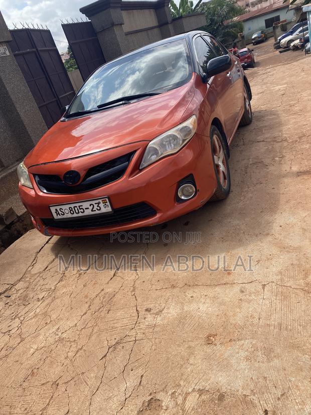Toyota Corolla LE 4dr Sedan (1.8L 4cyl 4A) 2012 Orange