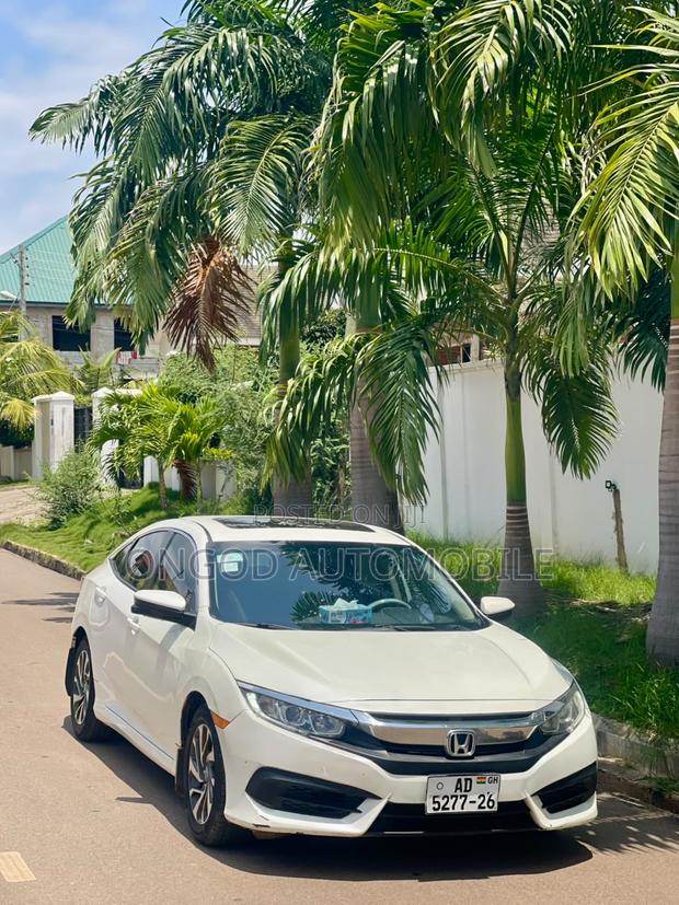 Honda Civic EX-L 4dr Sedan (1.5L 4cyl) 2017 White