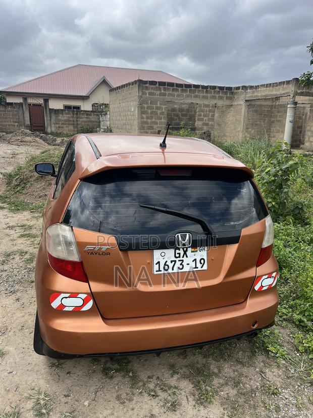 Honda Fit Sport 2012 Orange