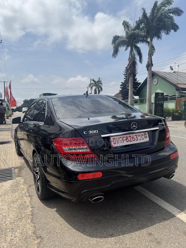 Mercedes-Benz C300 Sport 4Matic Sedan AWD (3.5L 6cyl 7A) 2013 Black