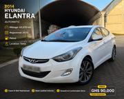 Hyundai Avante 2014 White for sale