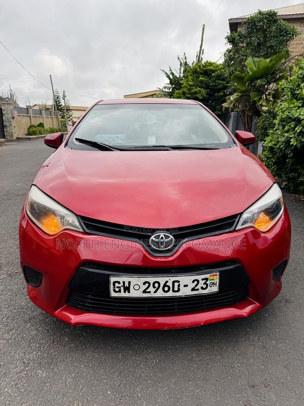 Toyota Corolla 2015 Red