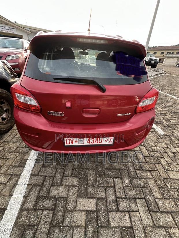 Mitsubishi Mirage 2019 Red