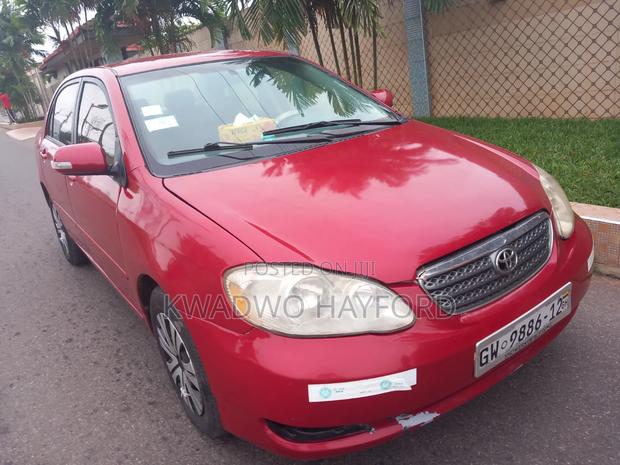 Toyota Corolla 2005 Red