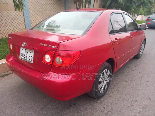 Toyota Corolla 2005 Red