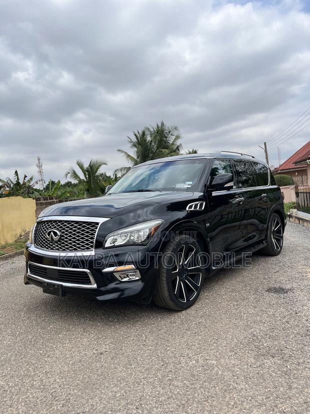 Infiniti QX80 2015 Black