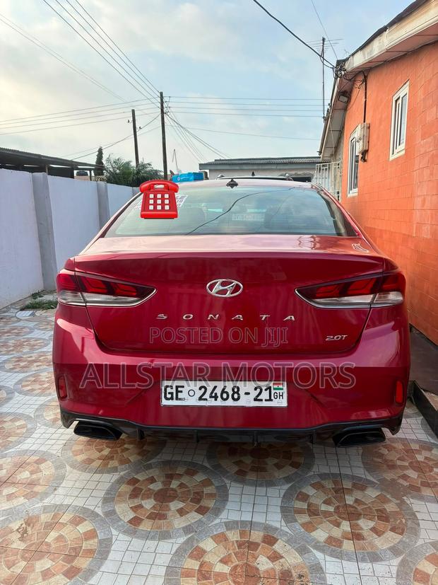 Hyundai Sonata Limited 2.0T 2018 Red