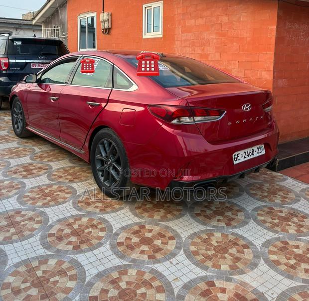 Hyundai Sonata Limited 2.0T 2018 Red