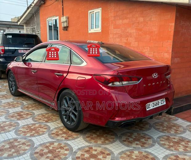 Hyundai Sonata Limited 2.0T 2018 Red