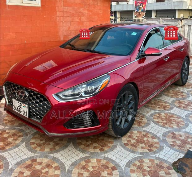 Hyundai Sonata Limited 2.0T 2018 Red