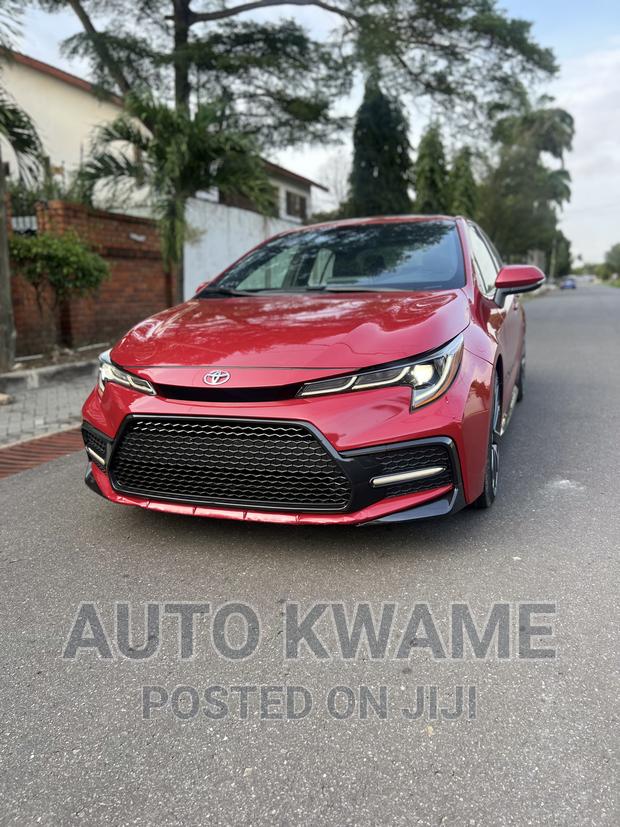 Toyota Corolla SE 2021 Red