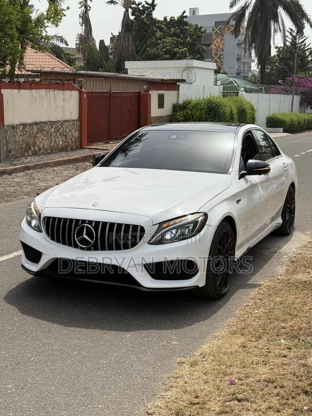 Mercedes-Benz C43 4Matic Sedan AWD (3.0L V6 9AM) 2017 White