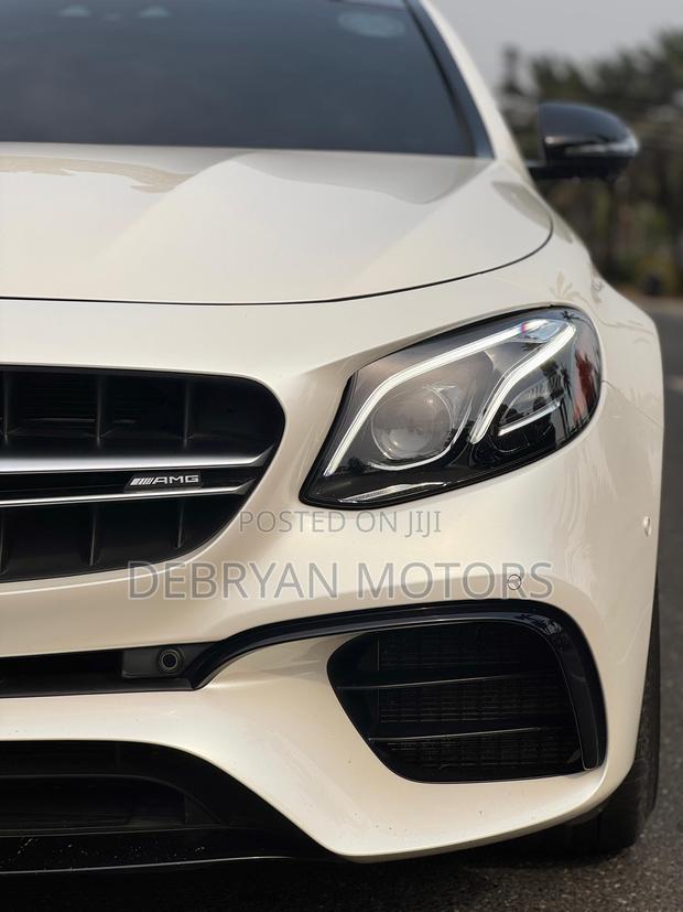 Mercedes-Benz E63 2019 White