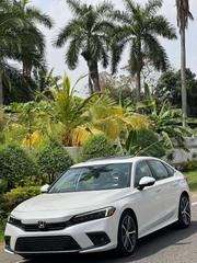 Honda Civic Touring 2022 White for sale
