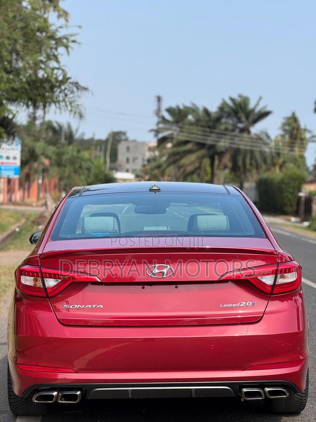 Hyundai Sonata 2017 Red