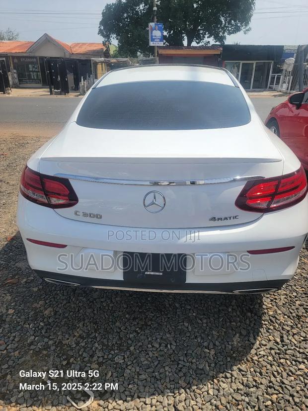 Mercedes-Benz C300 Base C300 AWD 4MATIC Cabriolet 2019 White