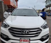 Hyundai Santa Fe SE AWD 2018 White for sale
