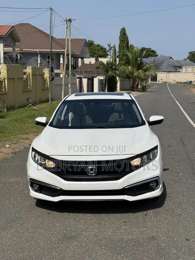 Honda Civic EX-L Sedan 2020 White