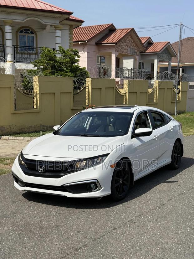 Honda Civic EX-L Sedan 2020 White