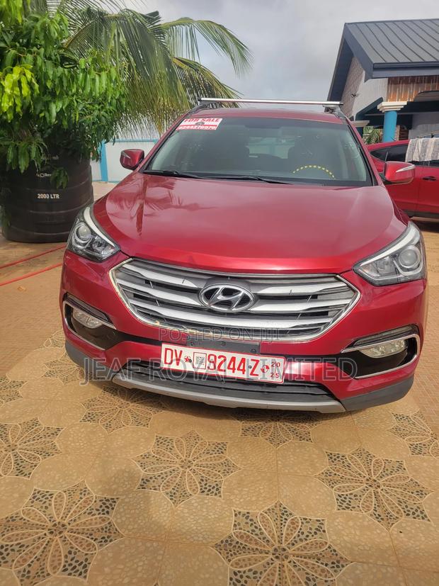 Hyundai Santa Fe SE Ultimate AWD 2017 Red