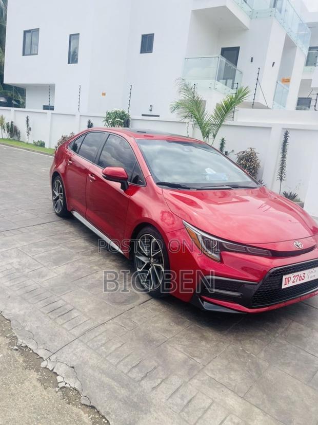 Toyota Corolla SE 2021 Burgundy