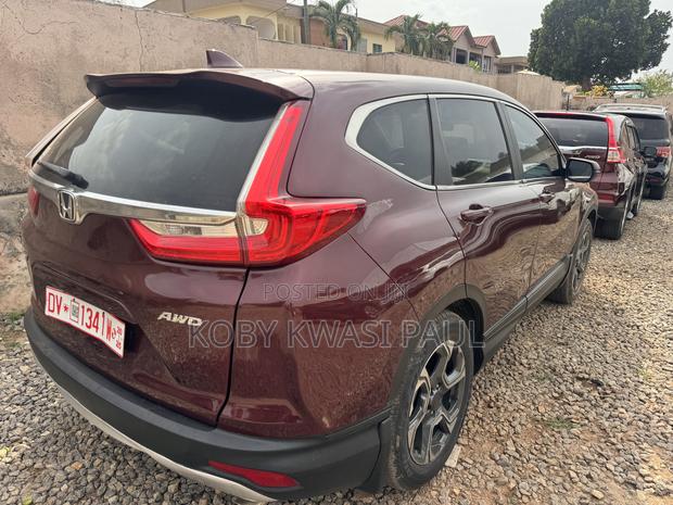 Honda CR-V EX-L 4dr SUV AWD (1.5L 4cyl CVT) 2017 Burgundy