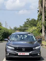 Honda Civic Touring Sedan 2019 Gray for sale