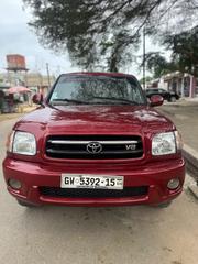 Toyota Sequoia 2002 Red for sale
