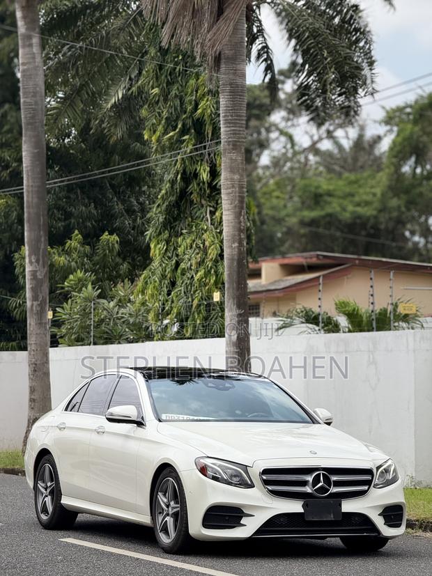 Mercedes-Benz E400 2017 White