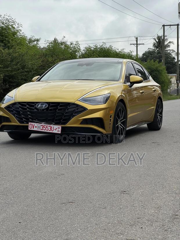 Hyundai Sonata Limited 2021 Gold