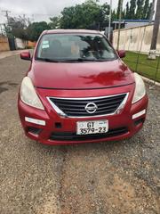 Nissan Versa 1.6 SV 2013 Red for sale