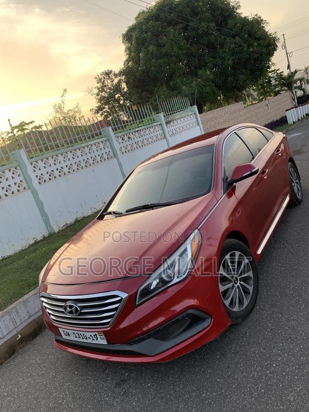 Hyundai Sonata Sport 4dr Sedan (2.4L 4cyl 6A) 2015 Red