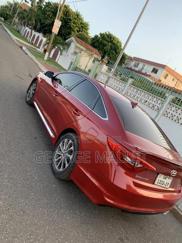 Hyundai Sonata Sport 4dr Sedan (2.4L 4cyl 6A) 2015 Red