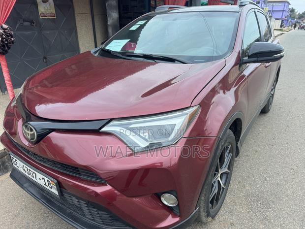 Toyota RAV4 SE AWD (2.5L 4cyl 6A) 2016 Red