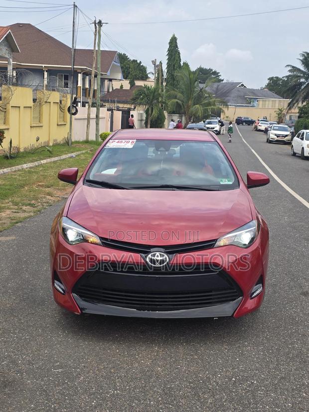 Toyota Corolla LE 4dr Sedan (1.8L 4cyl CVT) 2017 Red