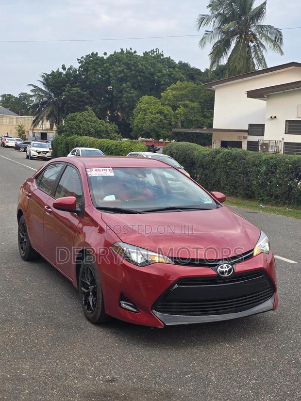 Toyota Corolla LE 4dr Sedan (1.8L 4cyl CVT) 2017 Red