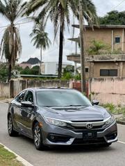 Honda Civic EX Sedan 2018 Gray for sale