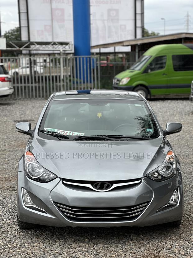 Hyundai Elantra Limited 4dr Sedan (1.8L 4cyl 6A) 2014 Gray