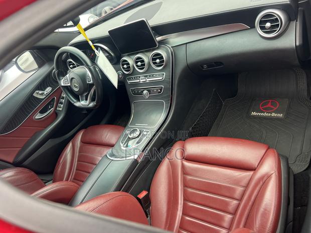 Mercedes-Benz C300 Sport 4Matic Sedan AWD (2.0L 4cyl 7A) 2017 Red