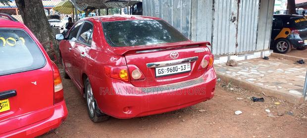 Toyota Corolla 2009 Red