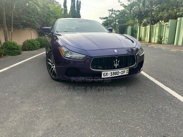 Maserati Ghibli S Q4 AWD 2017 Blue